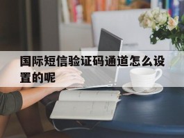国际短信验证码通道怎么设置的呢