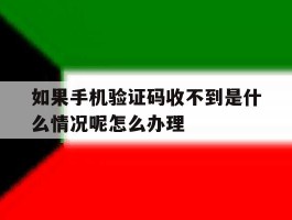 如果手机验证码收不到是什么情况呢怎么办理的简单介绍