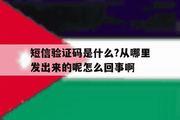 关于短信验证码是什么?从哪里发出来的呢怎么回事啊的信息 关于短信验证码是什么?从哪里发出来的呢怎么回事啊的信息