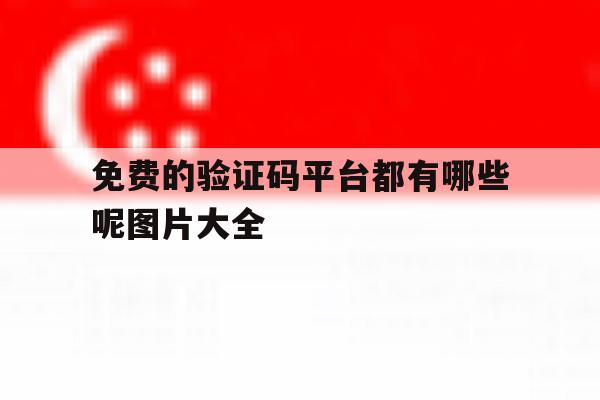 免费的验证码平台都有哪些呢图片大全 免费的验证码平台都有哪些呢图片大全