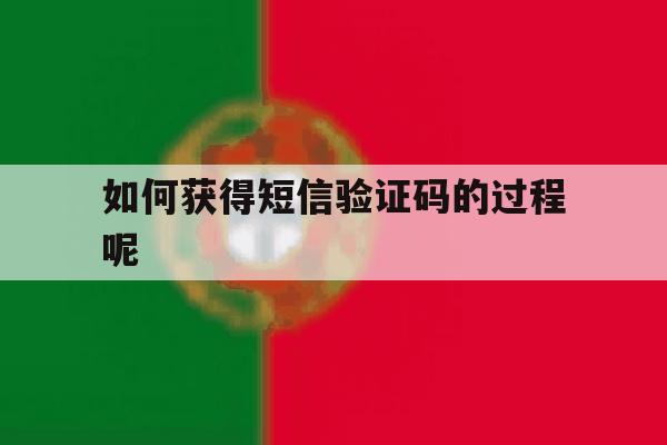 如何获得短信验证码的过程呢 如何获得短信验证码的过程呢
