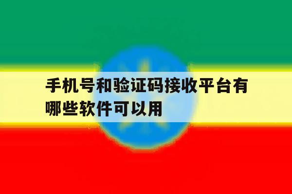 手机号和验证码接收平台有哪些软件可以用 手机号和验证码接收平台有哪些软件可以用