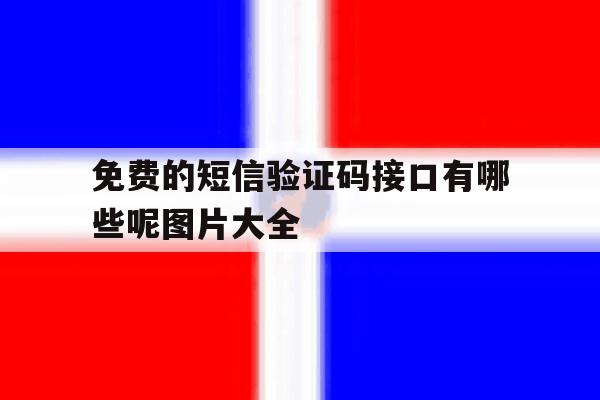 免费的短信验证码接口有哪些呢图片大全 免费的短信验证码接口有哪些呢图片大全