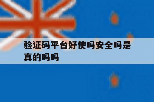 验证码平台好使吗安全吗是真的吗吗 验证码平台好使吗安全吗是真的吗吗