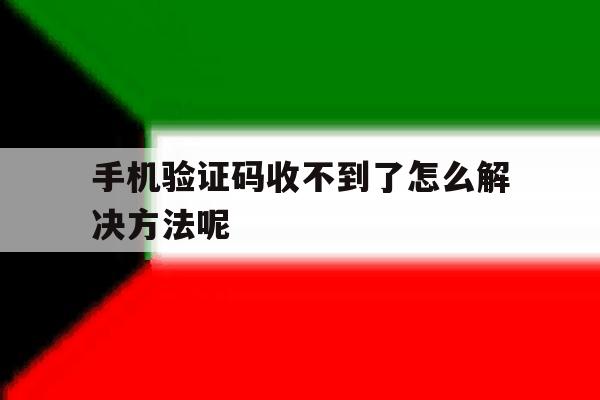 手机验证码收不到了怎么解决方法呢 手机验证码收不到了怎么解决方法呢