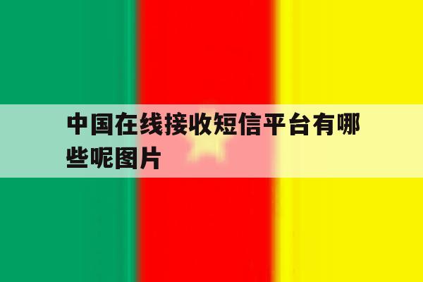 中国在线接收短信平台有哪些呢图片 中国在线接收短信平台有哪些呢图片