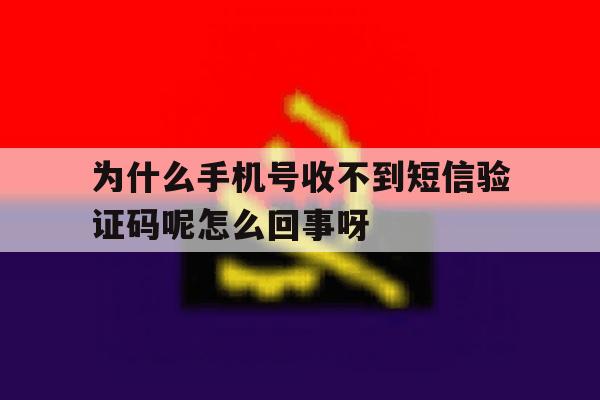 关于为什么手机号收不到短信验证码呢怎么回事呀的信息 关于为什么手机号收不到短信验证码呢怎么回事呀的信息