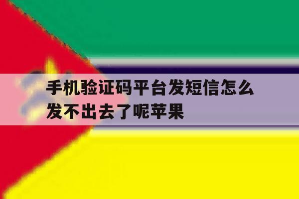 手机验证码平台发短信怎么发不出去了呢苹果的简单介绍 手机验证码平台发短信怎么发不出去了呢苹果的简单介绍