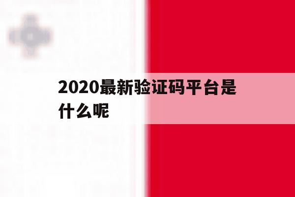 2020最新验证码平台是什么呢的简单介绍 2020最新验证码平台是什么呢的简单介绍