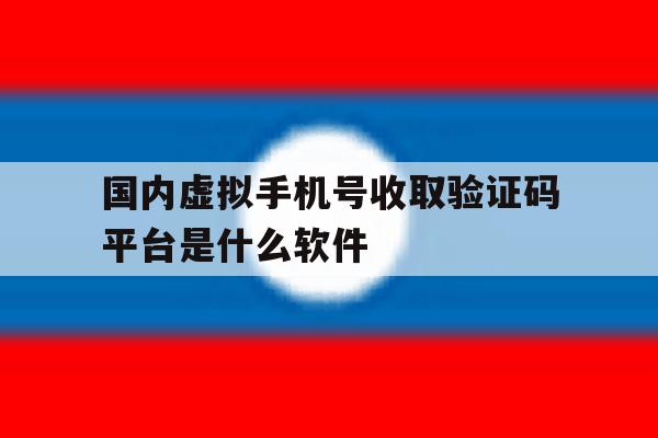国内虚拟手机号收取验证码平台是什么软件的简单介绍 国内虚拟手机号收取验证码平台是什么软件的简单介绍