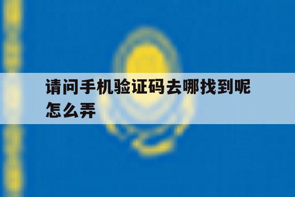 请问手机验证码去哪找到呢怎么弄 请问手机验证码去哪找到呢怎么弄