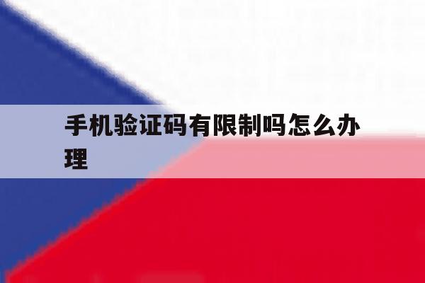 手机验证码有限制吗怎么办理 手机验证码有限制吗怎么办理