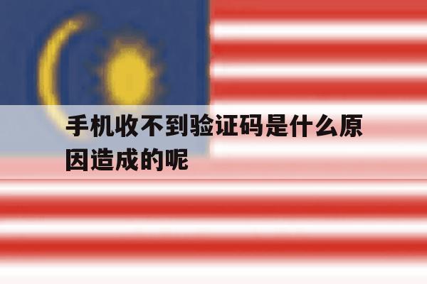 手机收不到验证码是什么原因造成的呢 手机收不到验证码是什么原因造成的呢