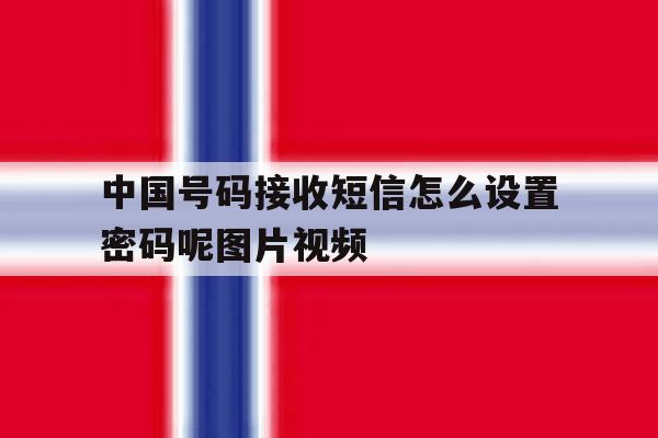 中国号码接收短信怎么设置密码呢图片视频 中国号码接收短信怎么设置密码呢图片视频