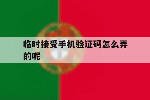 临时接受手机验证码怎么弄的呢 临时接受手机验证码怎么弄的呢