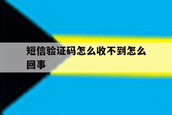 短信验证码怎么收不到怎么回事的简单介绍 短信验证码怎么收不到怎么回事的简单介绍