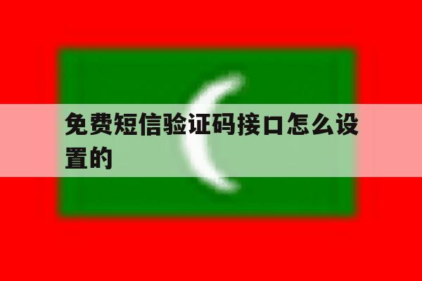 免费短信验证码接口怎么设置的的简单介绍 免费短信验证码接口怎么设置的的简单介绍